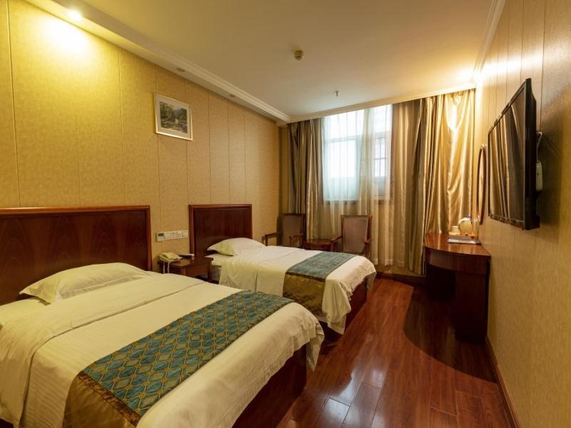 Greentree Inn Jiangsu Wuxi New District Shengang World Express Hotel Luaran gambar