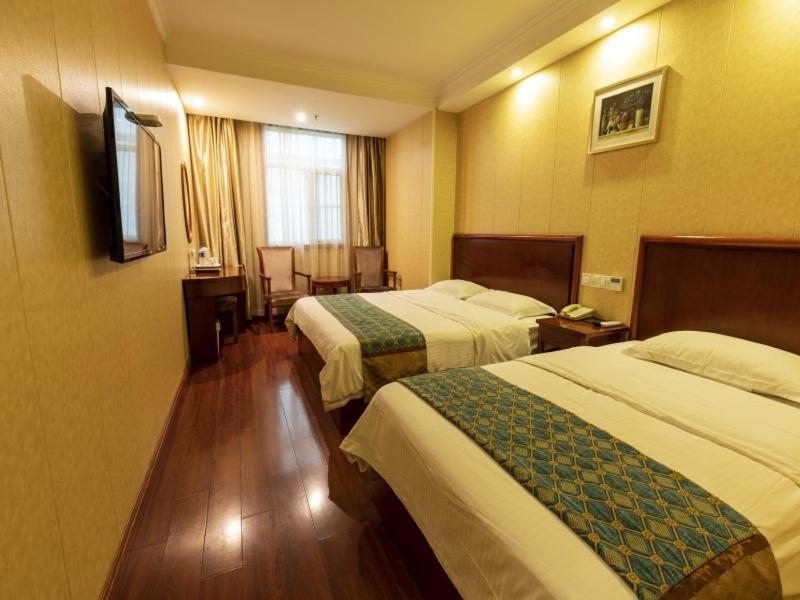 Greentree Inn Jiangsu Wuxi New District Shengang World Express Hotel Luaran gambar