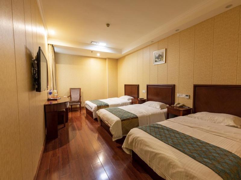Greentree Inn Jiangsu Wuxi New District Shengang World Express Hotel Luaran gambar