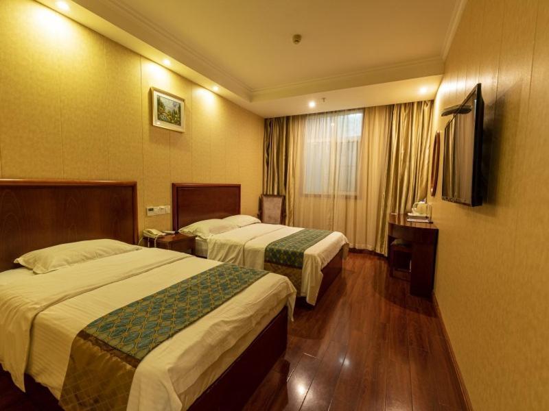 Greentree Inn Jiangsu Wuxi New District Shengang World Express Hotel Luaran gambar