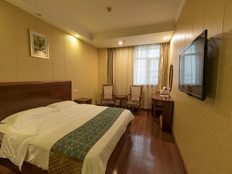 Greentree Inn Jiangsu Wuxi New District Shengang World Express Hotel Luaran gambar