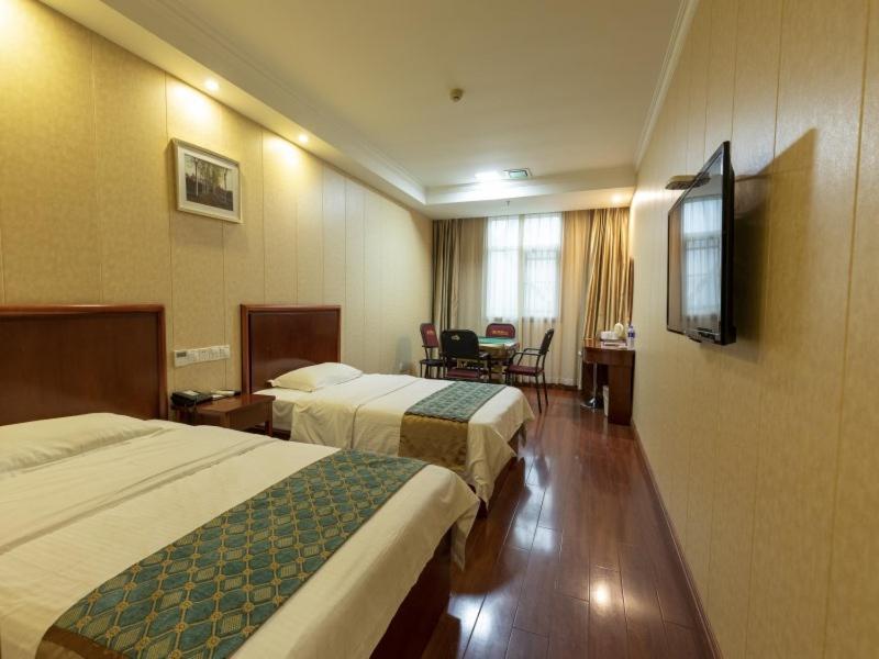 Greentree Inn Jiangsu Wuxi New District Shengang World Express Hotel Luaran gambar