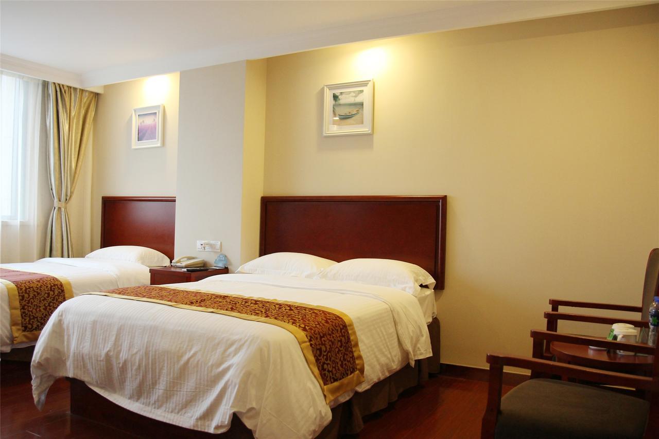 Greentree Inn Jiangsu Wuxi New District Shengang World Express Hotel Luaran gambar