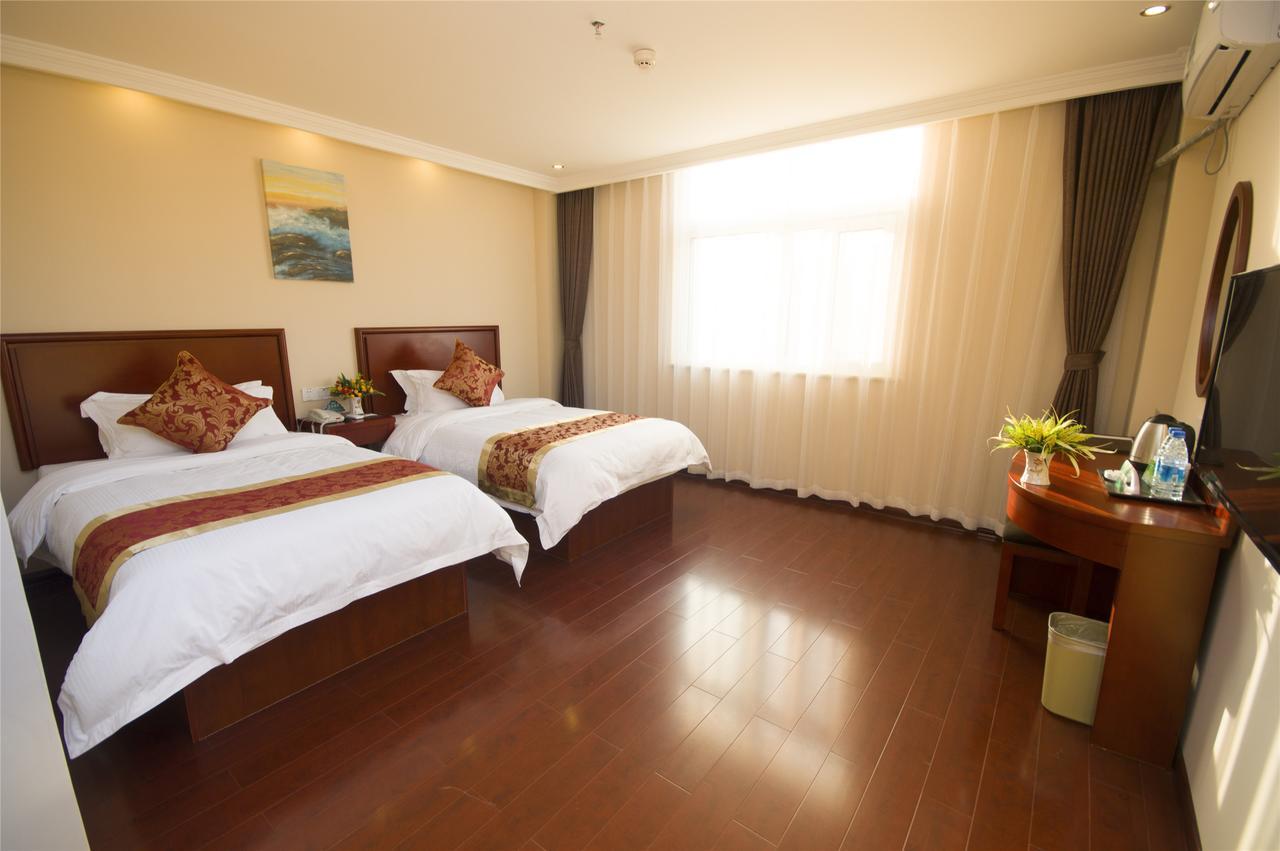 Greentree Inn Jiangsu Wuxi New District Shengang World Express Hotel Luaran gambar