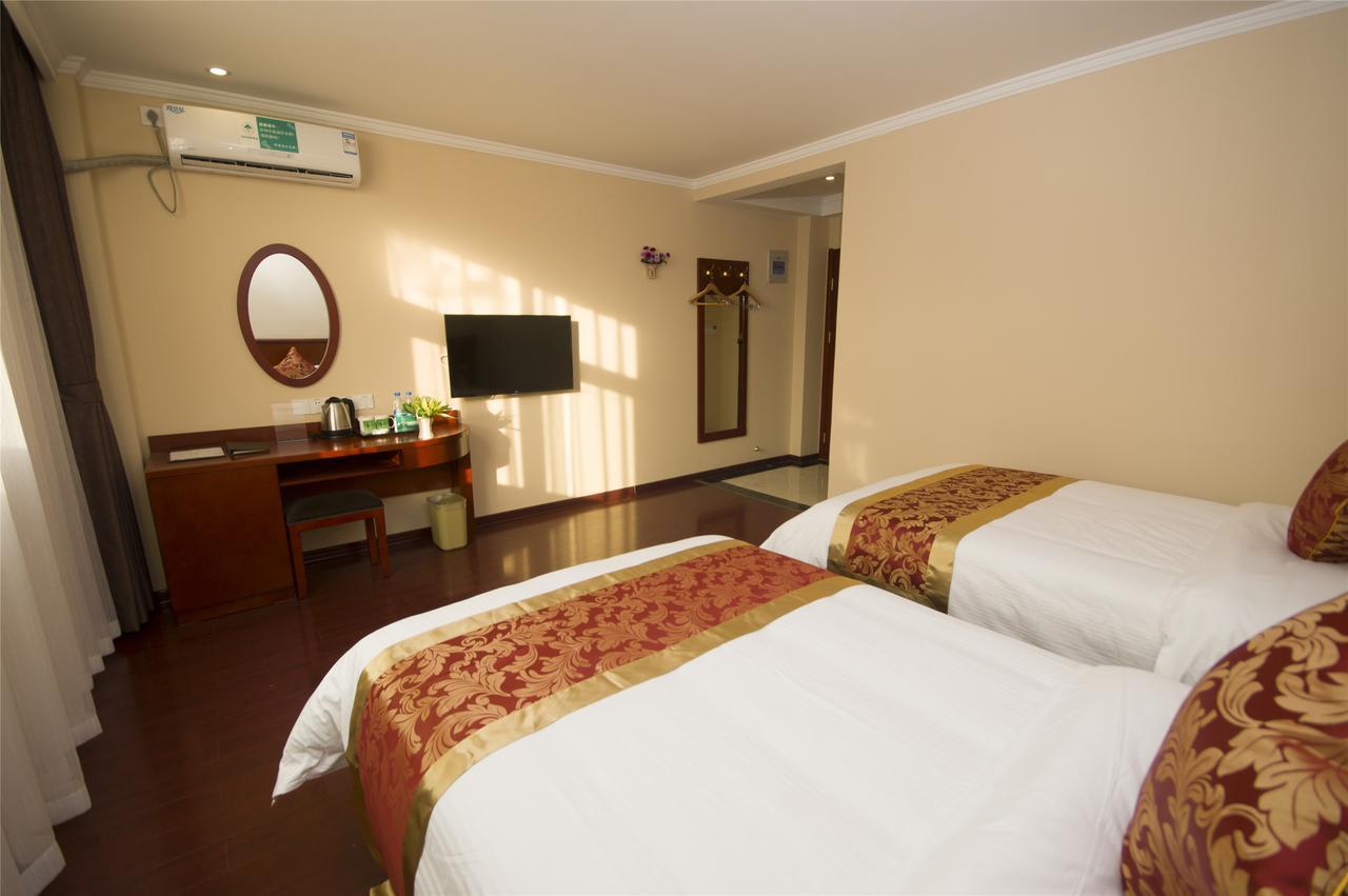 Greentree Inn Jiangsu Wuxi New District Shengang World Express Hotel Luaran gambar