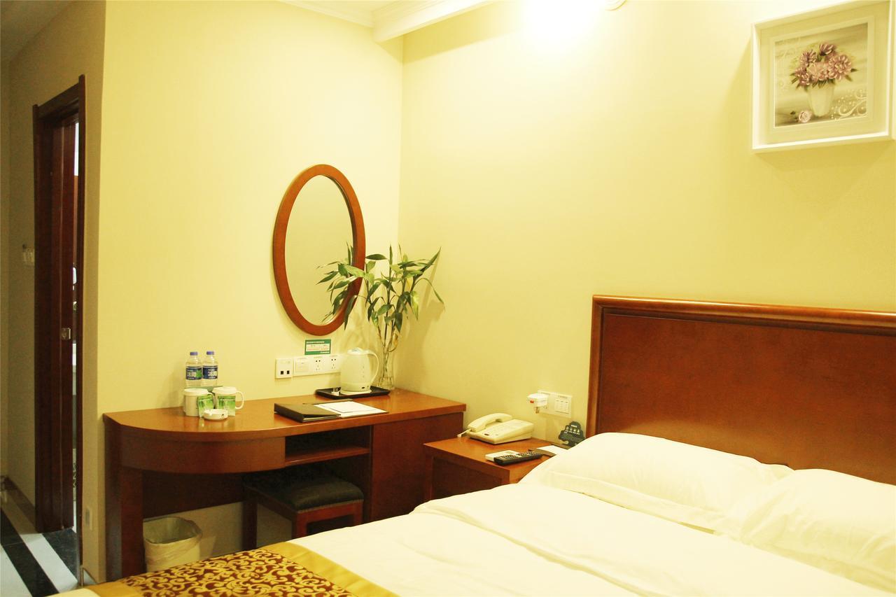 Greentree Inn Jiangsu Wuxi New District Shengang World Express Hotel Luaran gambar