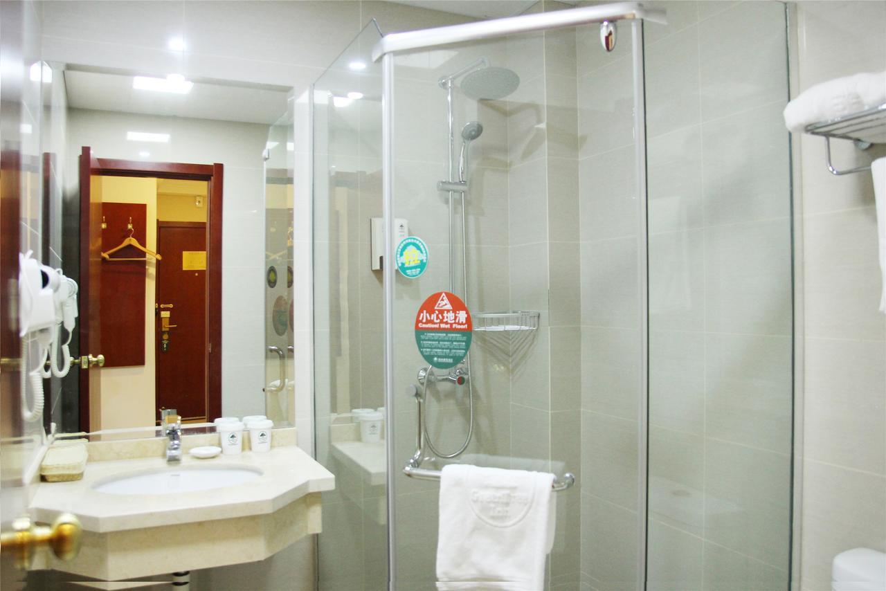 Greentree Inn Jiangsu Wuxi New District Shengang World Express Hotel Luaran gambar