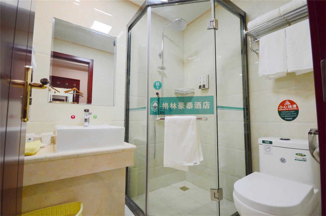 Greentree Inn Jiangsu Wuxi New District Shengang World Express Hotel Luaran gambar